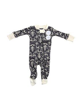NWT | Burt's Bees Baby Organic Cotton Holiday Family Jammies | 0-3M